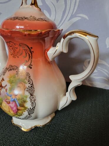 swarovski kristali cena: Komplet za kafu 1950g+ Waldershof Bavaria. Komplet za kafu,rucno — 13