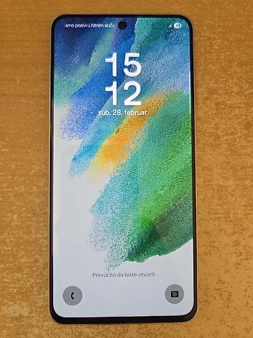 Samsung Galaxy S21 FE 5G – 128 GB, 6 GB RAM, Olive - Ekran: 6.4" na lalafo.rs Samsung Galaxy S21 FE 5G – 128 GB, 6 GB RAM, Olive - Ekran: 6.4"