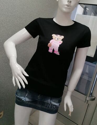 M, Pamuk, bоја - Crna