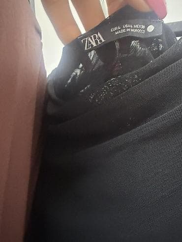 vuse ukusi: Zara elegantna asimetrična haljina - Model: jednoručna/asimetričan — 2