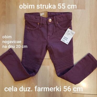 Dečija odeća: H & M Denim farmerkice vel 98. Model je uzak, poput helanki, ali — 1