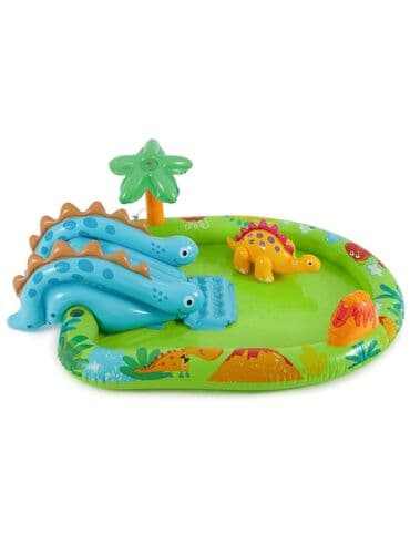 Bazeni i oprema: 💦 Intex Little Dino bazen igraonica za decu sa prskalicom 💦 — 4