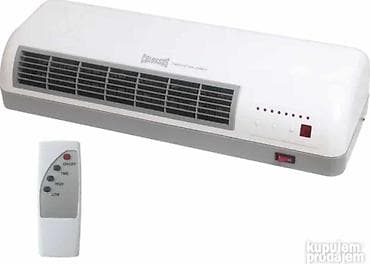 2 jačine grejanja Snaga: 1000W/ 2000W Tajmer do 7,5h (30 min; 1h; 2h