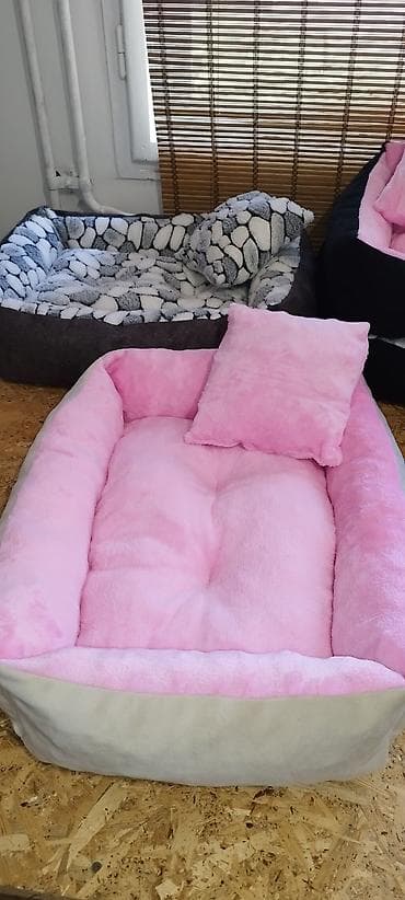 Glodari: Mekani kreveti 40*55 za kućne ljubimce sa jastučićem - Pravougaoni — 4