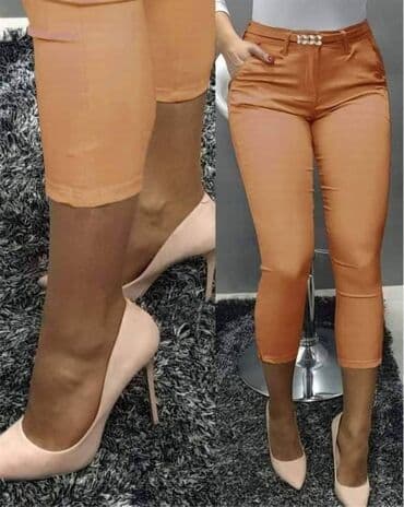 pantalone i kosulje za punije dame: Hit pantalone za vitkiji i puniji stas u puno lepih boja - cena 2300 — 2