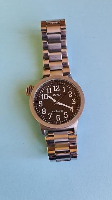 Belts: ENE muški ručni sat – Calibre 47 - Kućište okruglo, velikog prečnika — 9