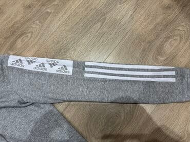pantalone za zimu zenske: Adidas, S (EU 36), bоја - Siva — 5