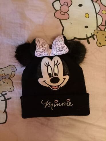 Beanie, For girls, color - Black