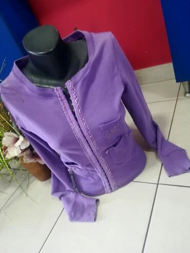 duks sa krznom: S (EU 36), Single-colored, color - Purple — 2
