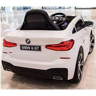 daljinsko upravljanje: BMW 6 GT – beli, licencirani auto na akumulator za decu (JJ2164-W-230) — 6