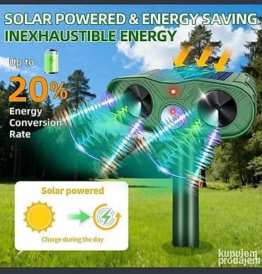 solarne lampe ikea: 08. Efikasan uređaj za rasterivanje neželjenih životinja iz dvorišta — 3