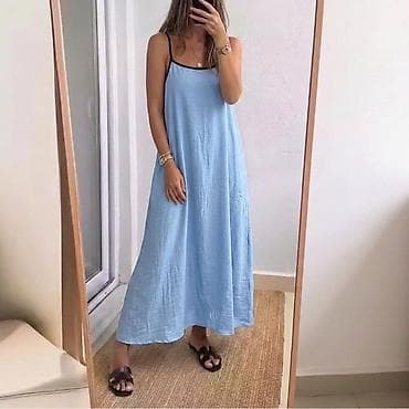 haljine pepko: Lepršava maxi haljina na tanke bretele
1600 din
S M L — 4