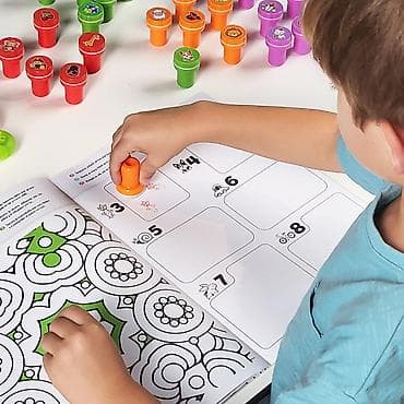 betmen crtanje po licu: Kutija za aktivnost pečati 106302 Buki – kreativni set za crtanje i — 5
