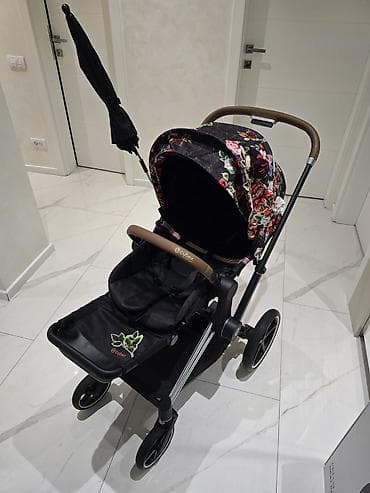 kolica za bebe subotica: Cybex Priam – limitirana kolekcija sa floralnim dezenom - Luksuzna — 9