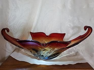 Murano velika cinija,rucni rad 60,70te. Velika,retka cinija na lalafo.rs Murano velika cinija,rucni rad 60,70te. Velika,retka cinija