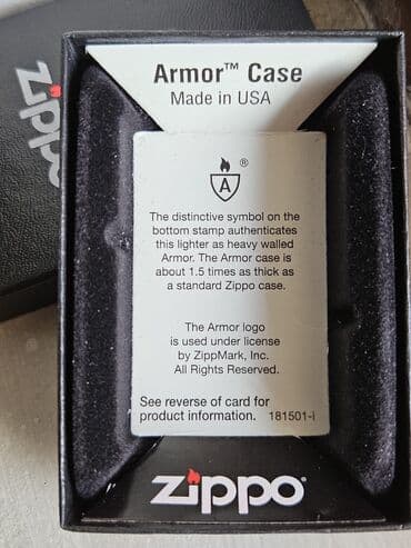 polovni zippo upaljaci: Zippo upaljač, Novo — 2
