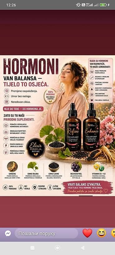 Supplements: NH Global – Refine kapi (prirodni suplement) Opis: - Biljne kapi sa — 5