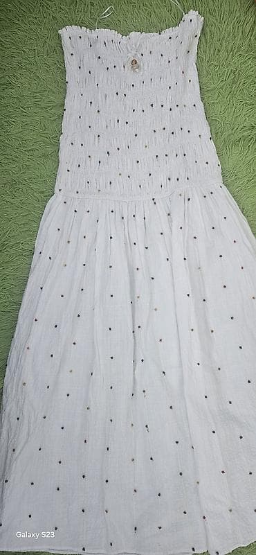 bele salonke: Nova Zara top haljina s velicina bez etikete,prelepa,prava lernja — 2