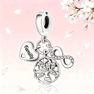 guess crvena torbica: Srebrni privesci za narukvice – set motivacionih privezaka gs - — 2