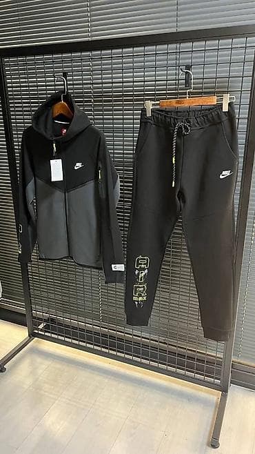 zara pantalone sa visokim strukom: Trenerka Nike, bоја - Crna — 6