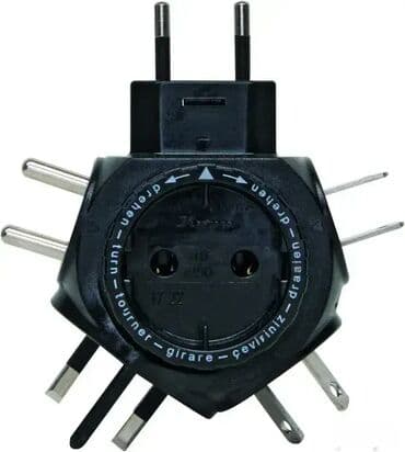 rajber za vrata cena: Strujni putni adapter; **Kopp - Germany;** _Opis:_ _5 različitih — 3