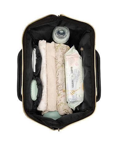 drzac za olovku: KikkaBoo Torba za mame Siena premium black/gold Šifra proizvoda: KKB2 — 3