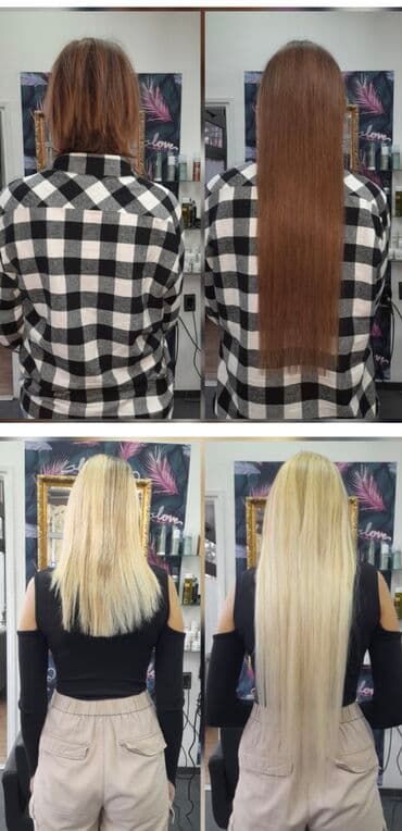 Entertainment: Nadogradnja kose – profesionalna usluga - Cena usluge: 200 € — 2