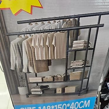 vitrine retro: Veliki luksuzni dupli stalak za odecu sa policama. Usavrsice svaku — 4