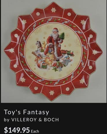 gde kupiti cajnik za turski caj: Vintaz tanjir Villeroy & Boch univerzalni. Tanjir perfektan bez — 11