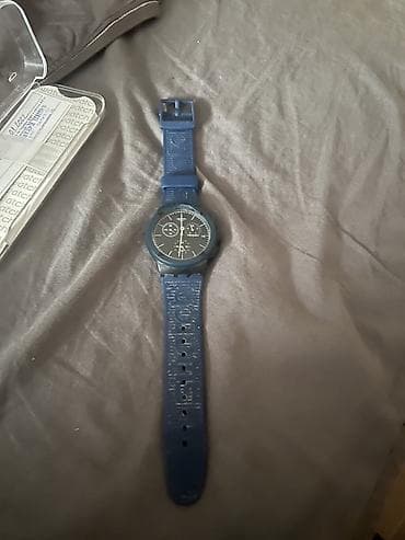 albfashion 3: Swatch hronograf ručni sat – plavi - Model: Swatch hronograf, kvarcni — 3