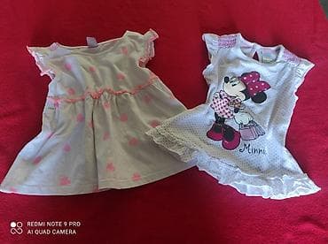 odeca za decu: Haljinica velicina 74
Duzina 34
Ramena 19
Obe za 700 din — 1