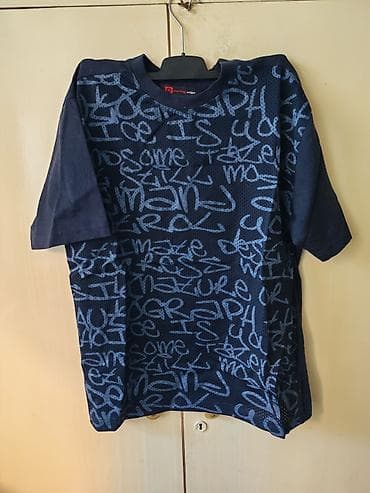 zara beograd: Men's T-shirt bоја - Tamnoplava — 1