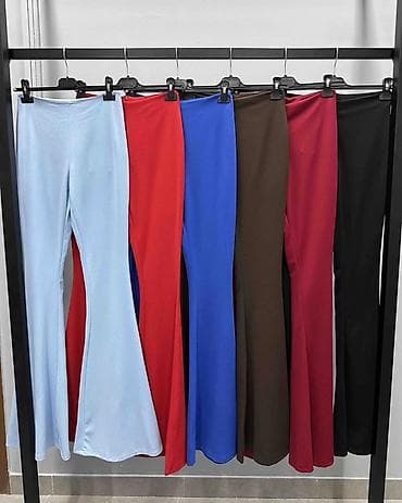 Ženske pantalone sa zvonastim nogavicama

Zvonarice: 2000 dinara