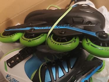 nemeziz 19.3: Rolerke Firefly ILS 300 B – dečiji podesivi inline roleri - Boja — 4
