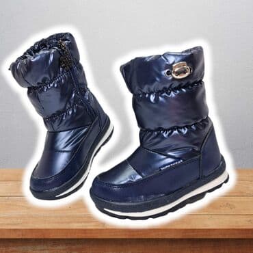 cizme sa crvenim djonom: Odlicne cizmice za sneg sa jednim podesivim cickom sa spoljne strane — 9