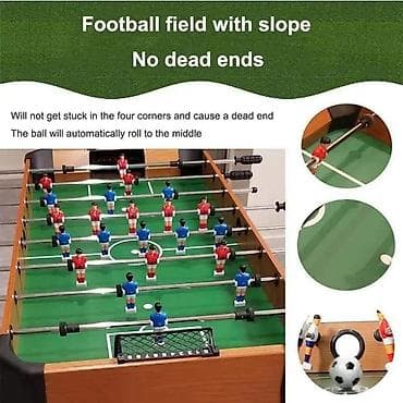 activity igra cena: Stoni fudbal (foosball) – drveni kabinet sa stabilnim metalnim nogama — 2