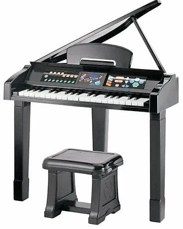oprema za boks za decu: Piano sa stolicom – Red Box Digital Grand, crna boja Zakoračite u — 1