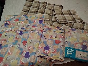 Sobne biljke: Prodajem 6 novih singl kompleta posteljine i 1 dečiji komplet. Svi — 3