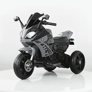 motor na 4 tocka za decu: Dečiji motor na akumulator HLT – sivi, 3 točka (6V) Šifra proizvoda — 1