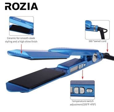 Prese za kosu: Pegla za kosu Rozia HR -745 Rozia pegla za kosu  sa keramickom — 1