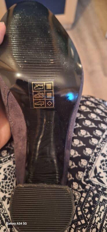 Baletanke: Ženske salonke – broj 39 - Materijal gornjišta: brušena koža — 1