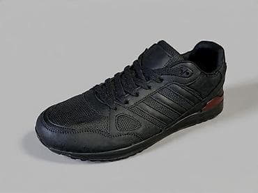 Crne muške patike – casual/trek hibrid - Dizajn sa niskim profilom i