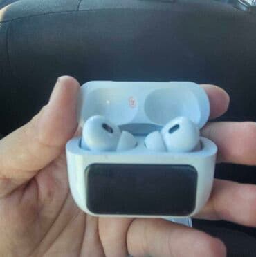 kucista za kompjutere: Slusalice bluetooth DS86 ANC/ENC TWS sa LED ekranom bele SPECIFIKACIJE — 1