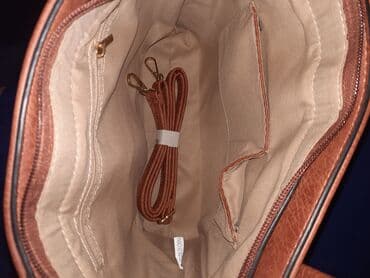 haljine za plazu bonatti: Torba braon boje — 2