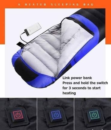a touch of frost sa prevodom: Vreca za spavanje sa grejacima 4 zone grejanja Vreća za spavanje sa — 2