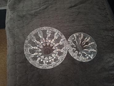 aparat za špecle: Kristalne posude – set od 2 komada - Materijal: olovni kristal — 1