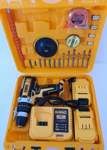 aku busilice cena: Prodajem novu i kvalitetnu aku bušilica (šrafilica) DEWALT sa čekićem — 1