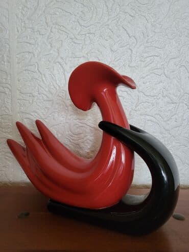 vaza sa cvecem crtez: Vaza nova umetnicka,vintaz,rucni rad. Visina. 21cm — 1