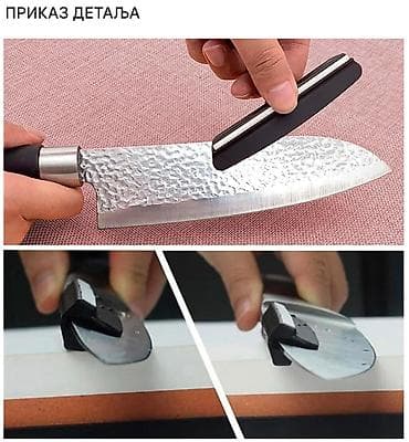 Agregati: Nov fiksator ugla za oštrenje noža na kamenu koji održava stalan ugao — 8