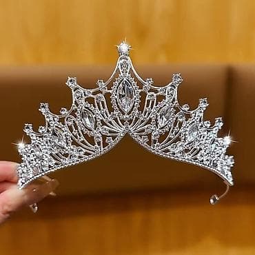 baletanke za ples: 05. Luksuzne dijademe/krune sa kristalima – elegantni ukrasi za kosu — 6